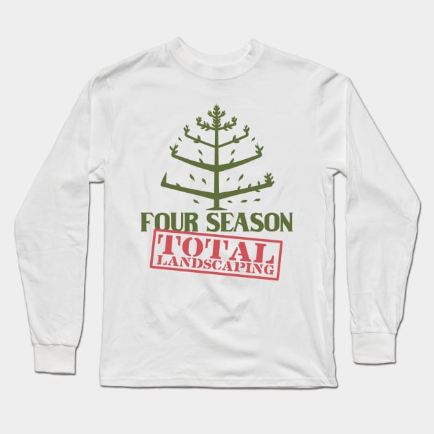 Four Seasons Total Landscaping Famous Since 2020 Long Sleeve T-Shirt by sspicejewels